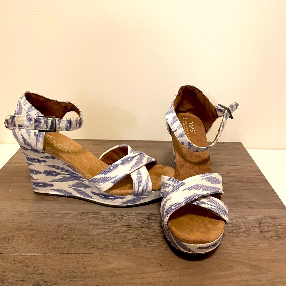TOMS wedge heels